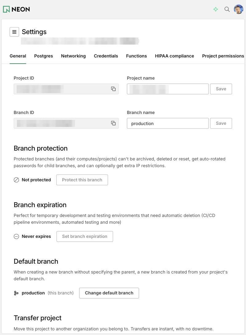 Settings 頁，Branch protection 顯示 Not protected